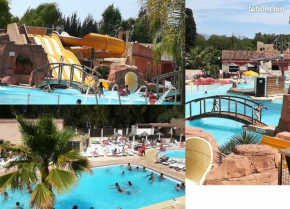 Mobil Home tt confort 6 pers camping 4 étoiles mer Hyeres les palmiers